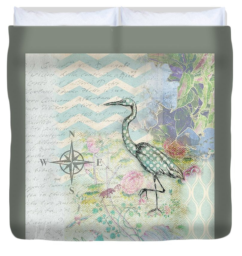 Sanctuary Egret - Duvet Cover