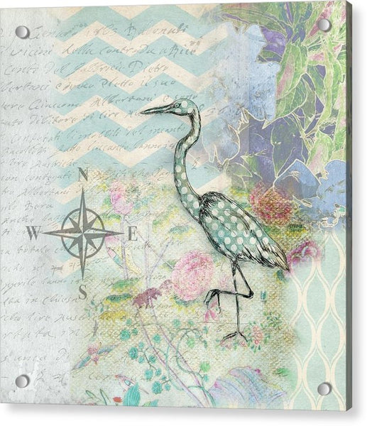 Sanctuary Egret - Acrylic Print