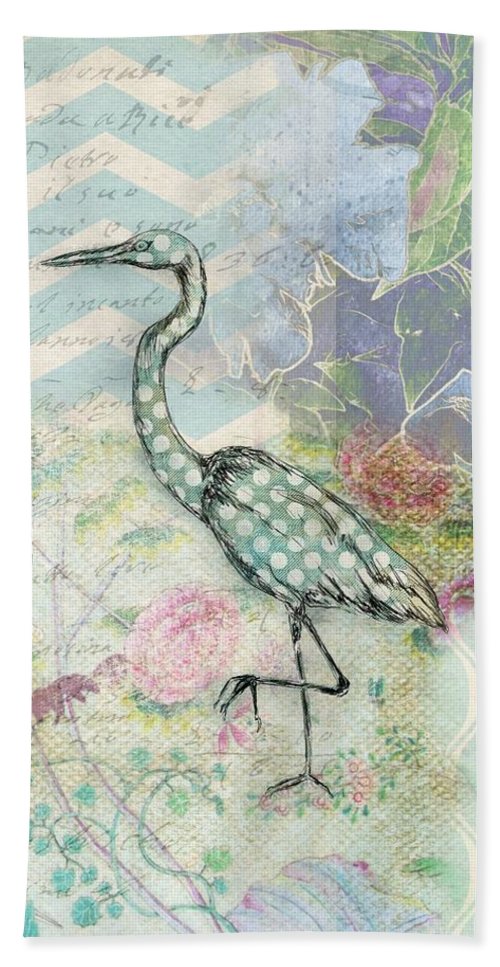 Sanctuary Egret - Beach Towel