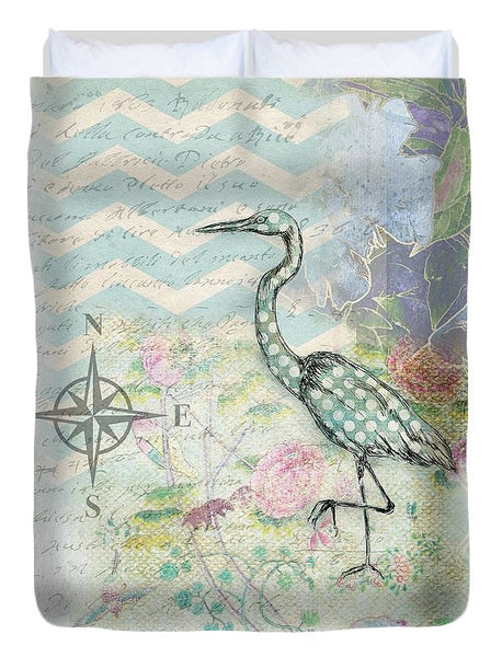 Sanctuary Egret - Duvet Cover