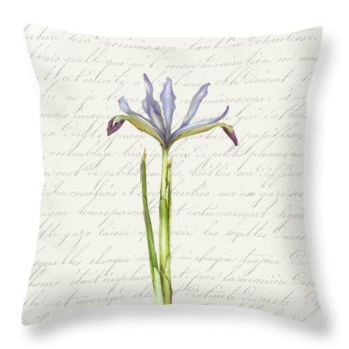 Pillows for Your Valentine! Blue Iris 18 x 18